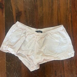 Brandy Melville Light Pink Women's Boxer Shorts